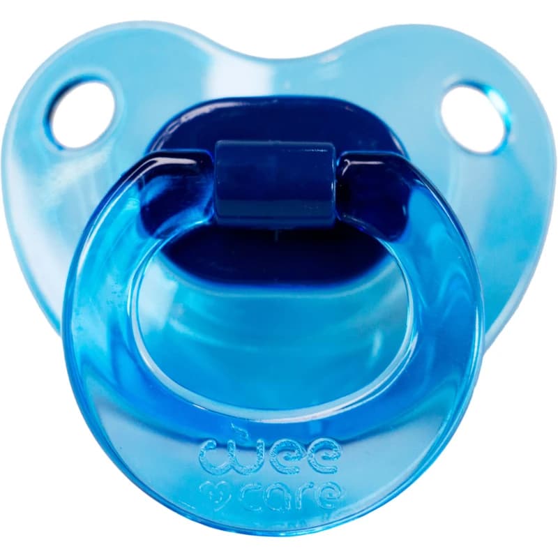 پستانک ارتودنسی وی کر مدل شفاف ساده fancy سایز 0تا6ماه (Wee Care-P107) — تصویر ۵