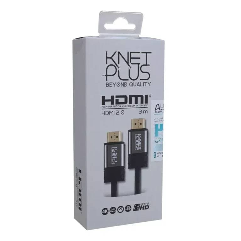 کابل 2.0 HDMI کی نت پلاس 3 متری KP-A103 — تصویر ۷