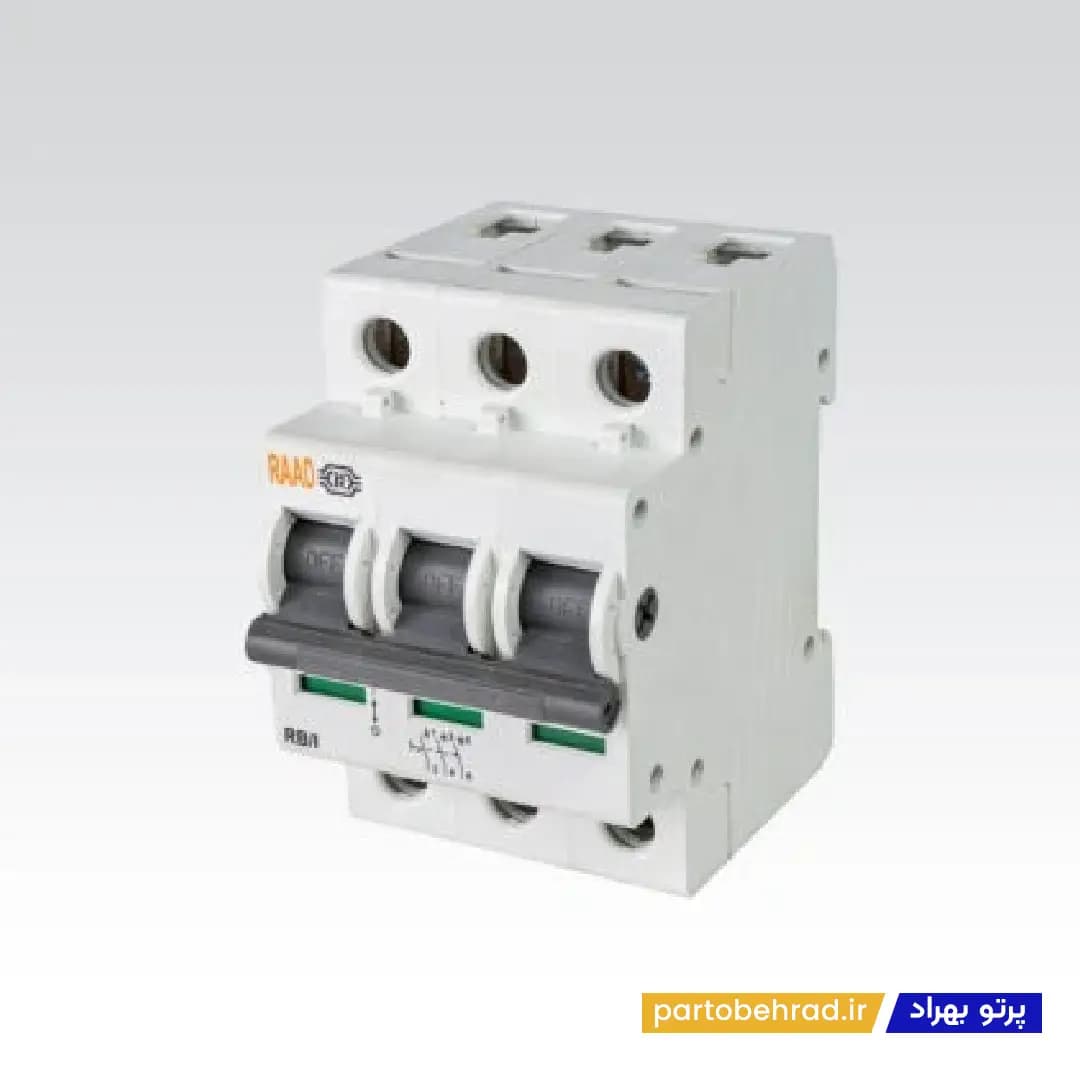 کلید ایزولاتور 3 پل رعد مدل RB/I 3P 25A