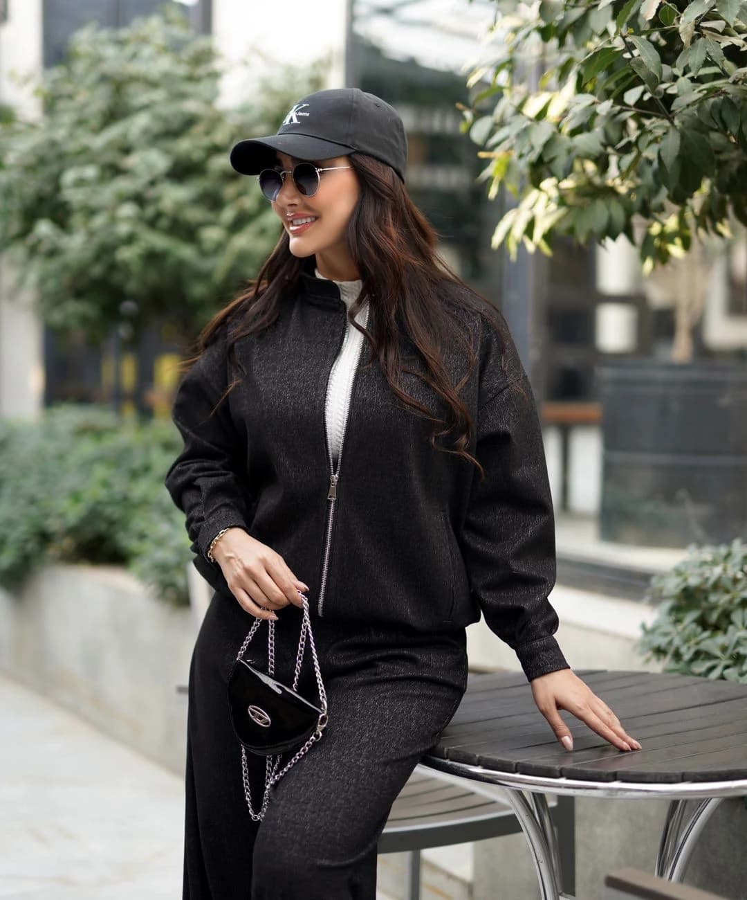 ست بامبر جکت و شلوار فوتر لامر مدل آهین |کد:4028 — تصویر ۴