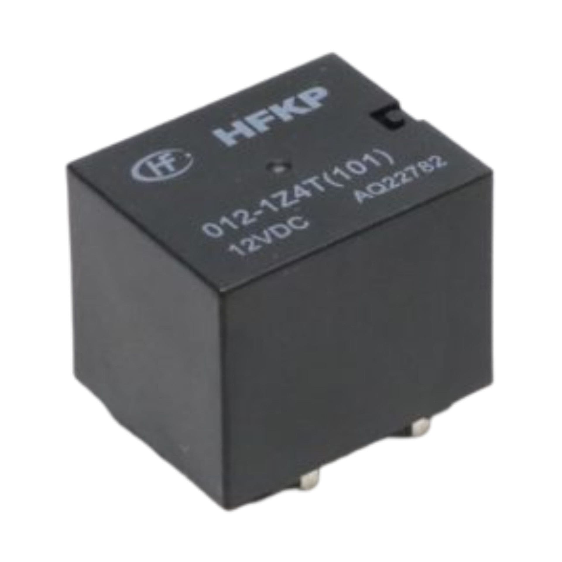 رله 012-1Z4t(101) ماشینی دارای ۱۲ ولت و ۶ پین برند HONGFA HFKP