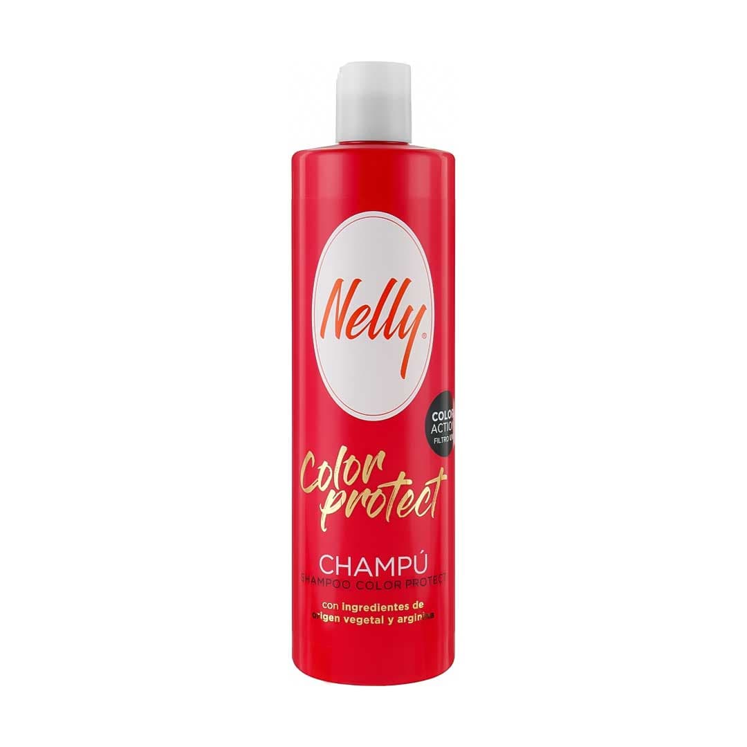 شامپو تثبیت کننده رنگ مو مدل Color Protect حجم 400 میل نلی – NELLY