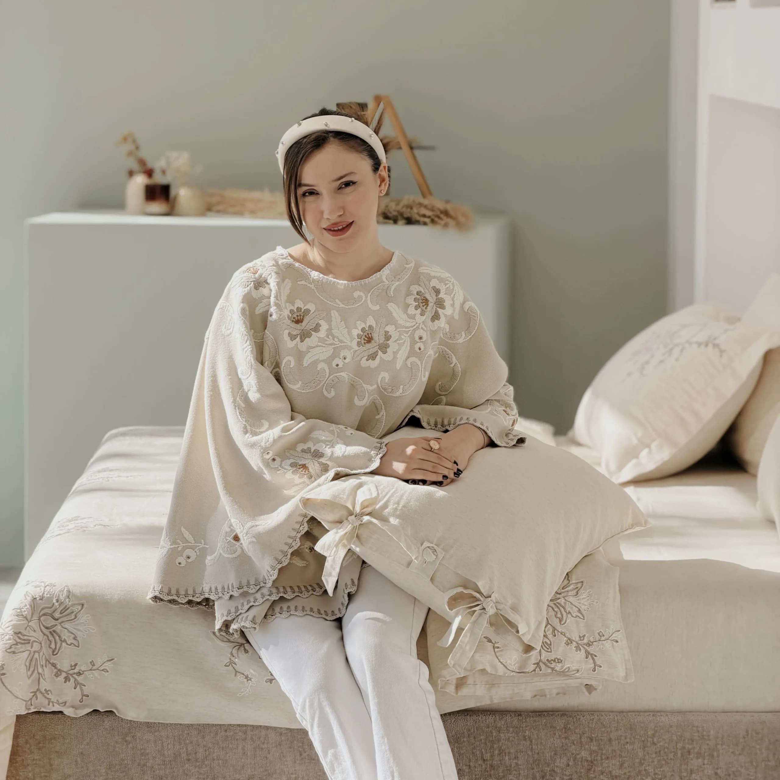 سرویس ملحفه Libera دونفره کینگ سایز برند ecocotton