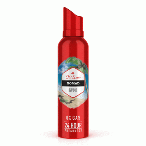 اسپری 140 میل بدن الد اسپایس بدون گاز مدل نوماد Old Spice Nomad اورجینال