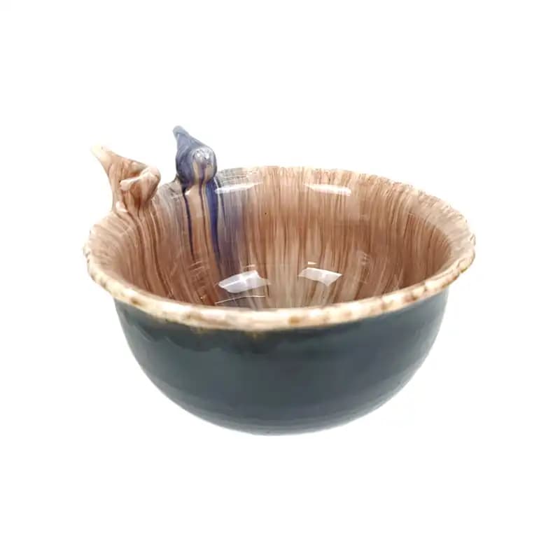 کاسه شره ای پرنده دار 002