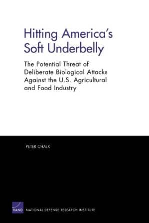 دانلود کتاب Hitting America’s Soft Underbelly: The Potential Threat of Deliberate Biological Attacks Against the U.S. Agricultural and Food Industry