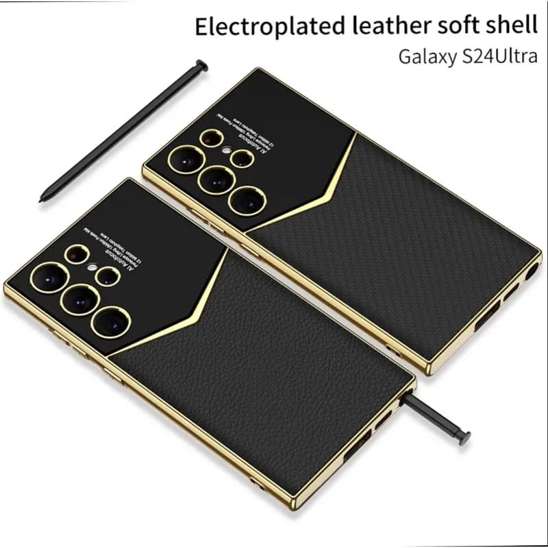 قاب چرمی Vertu طراحی سامسونگ Galaxy S25 Ultra برند GKK – Samsung Galaxy S25 Ultra GKK Vertu Case