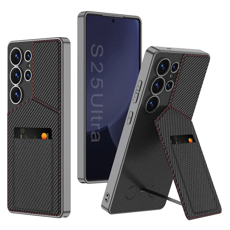 قاب لاکچری چرمی اورجینال سامسونگ Galaxy S25 Ultra مدل Leather برند GKK – Samsung Galaxy S25 Ultra GKK Leather Original Luxury Case