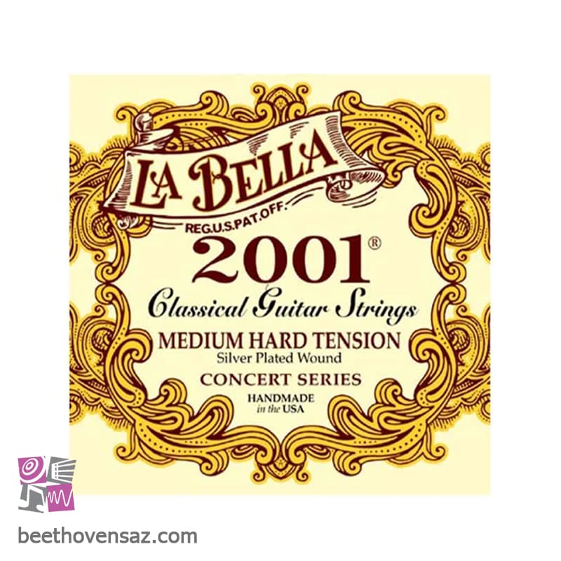 سیم گیتار لا بلا مدل 2001 Medium Hard Tension — تصویر ۲