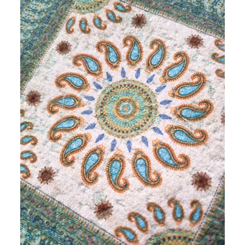 رومیزی ترک مخمل 20*20 کد 001 — تصویر ۳