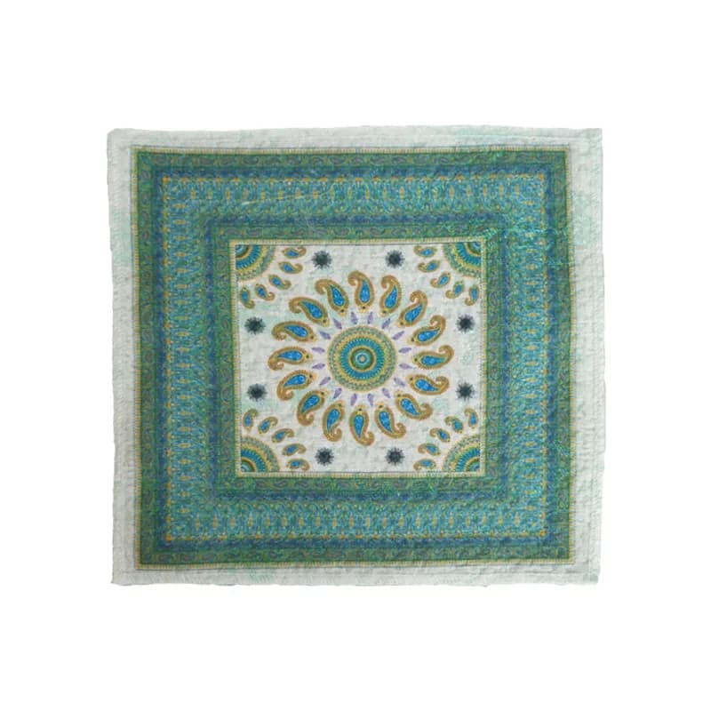 رومیزی ترک مخمل 20*20 کد 001 — تصویر ۲