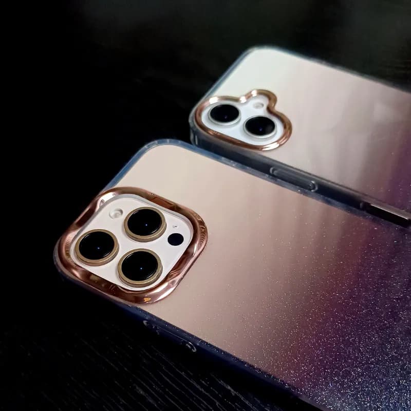 قاب اکلیلی و براق آیفون 16 مدل Desert Shine – iPhone 16 Desert Shine Shiny Case