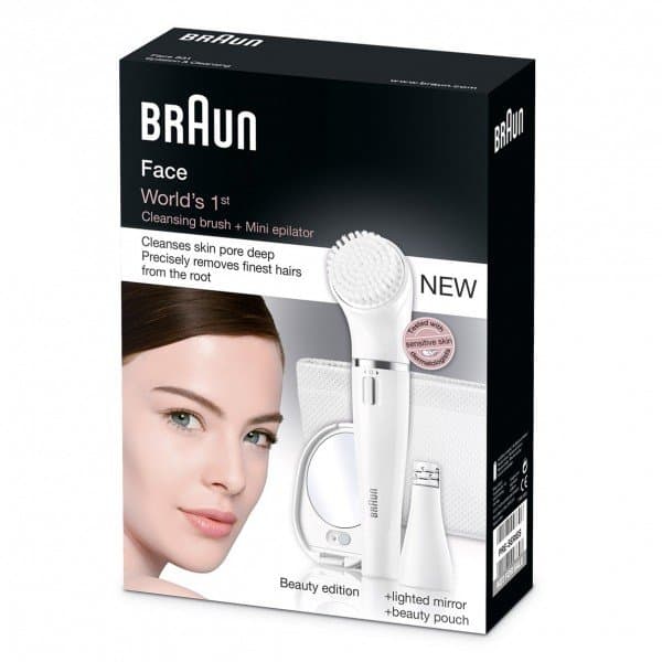 برس پاک کننده و اپیلاتور صورت مدل Face 831 براون – BRAUN — تصویر ۷