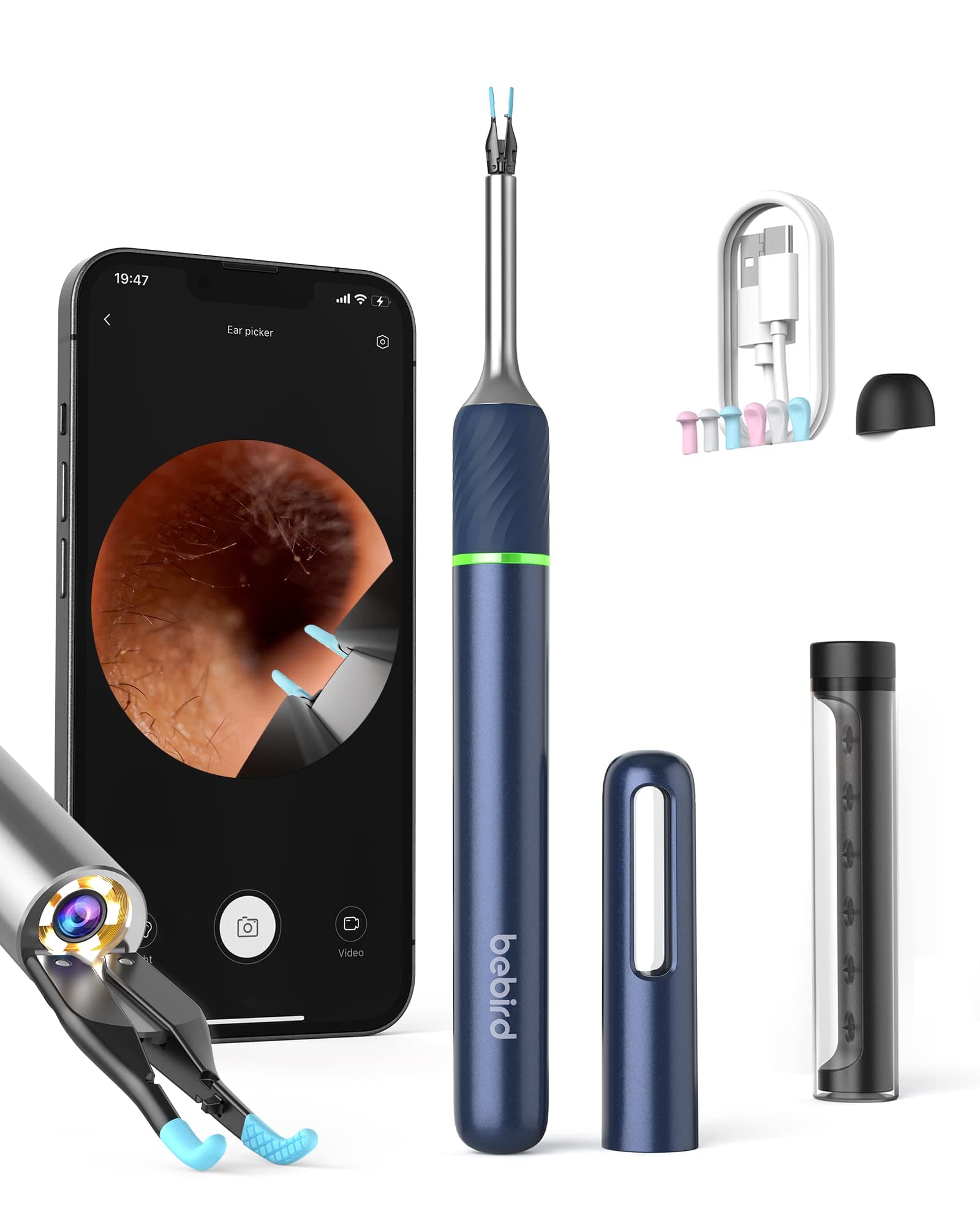 گوش پاک‌ کن هوشمند BEBIRD Note5