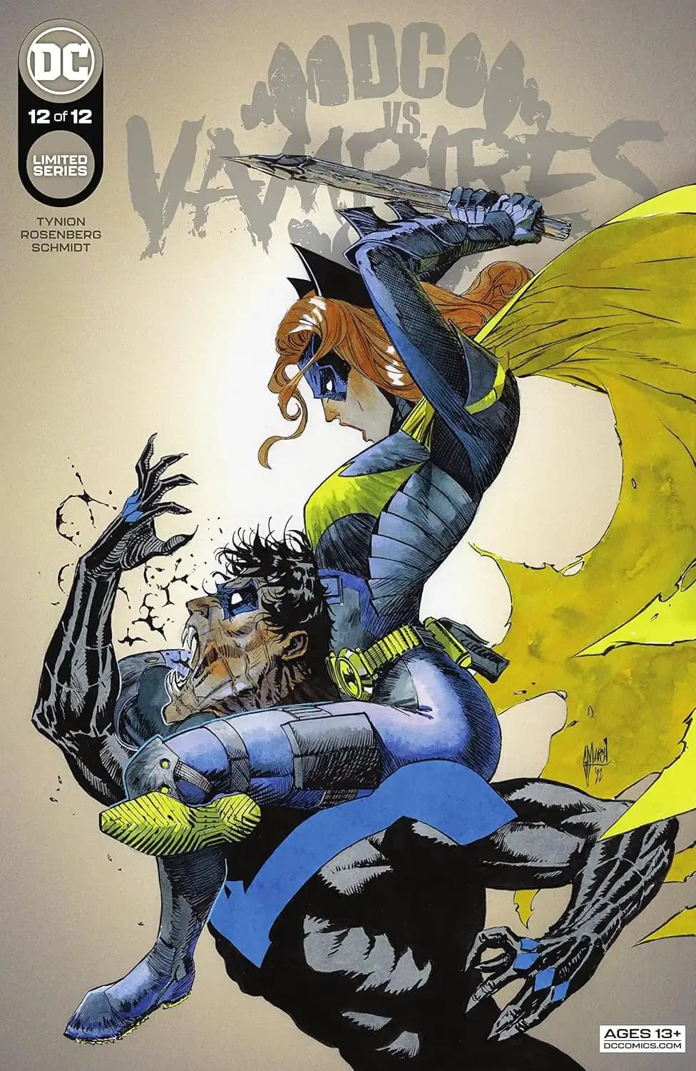 کتاب دی‌سی در برابر خون‌آشام‌ها، شماره ۱۲ (DC vs. Vampires #12) نسخه انگلیسی PDF | متیو روزنبرگ