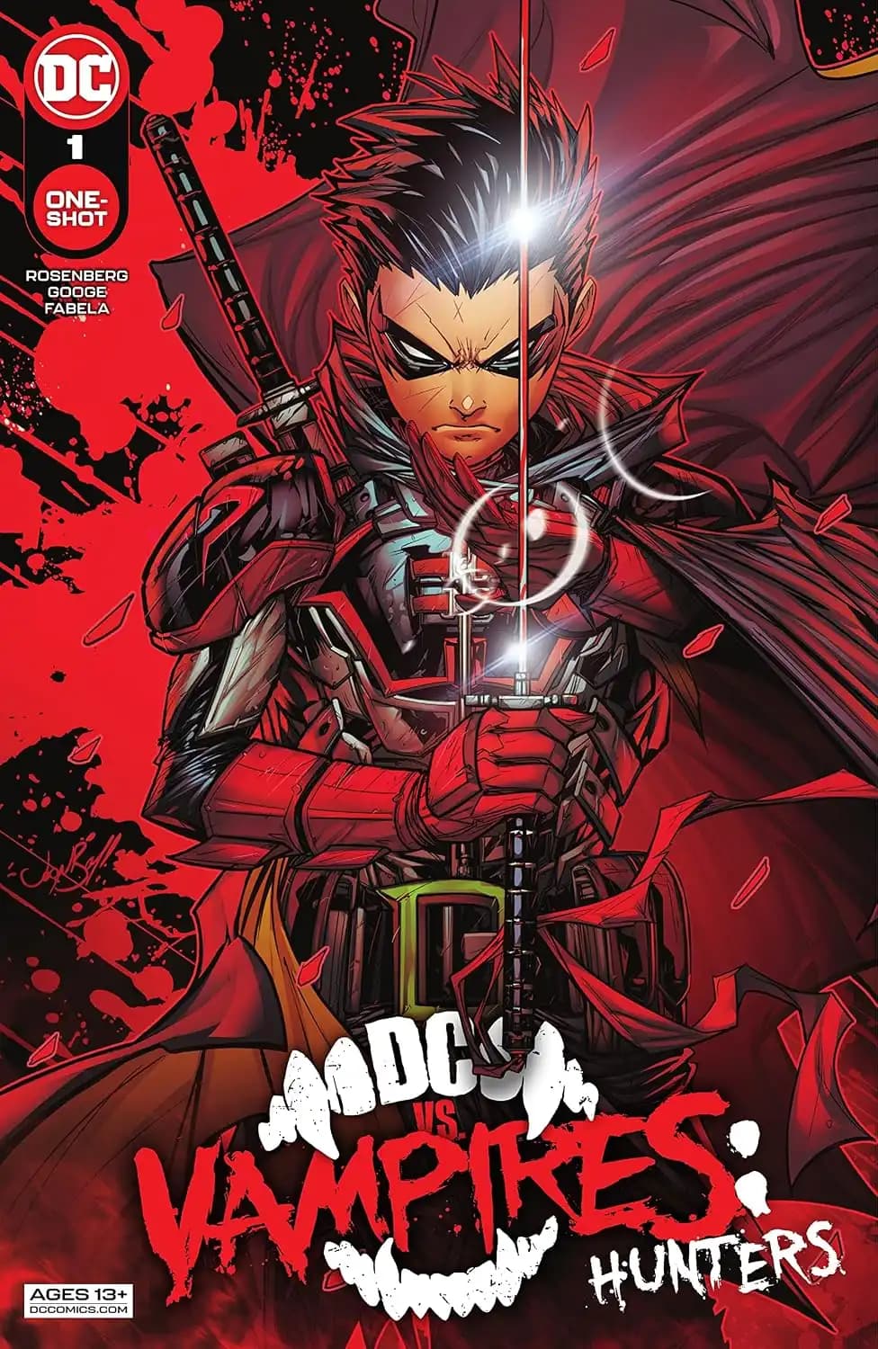 کتاب دی‌سی در برابر خون‌آشام‌ها: شکارچیان، شماره ۱ (DC vs. Vampires: Hunters #1) نسخه انگلیسی PDF | متیو روزنبرگ — تصویر ۲
