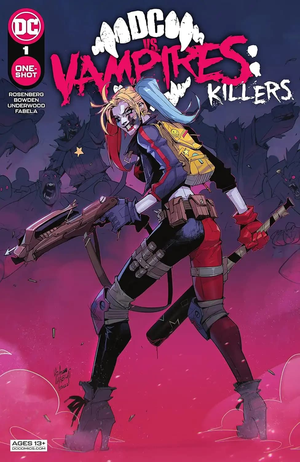 کتاب دی‌سی در برابر خون‌آشام‌ها: قاتلان، شماره ۱ (DC vs. Vampires: Killers #1) نسخه انگلیسی PDF | متیو روزنبرگ