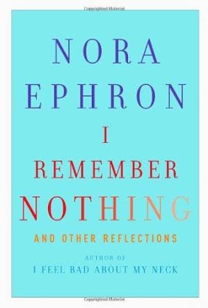 دانلود کتاب I Remember Nothing: and Other Reflections