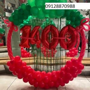 بادکنک آرایی تم سال نو