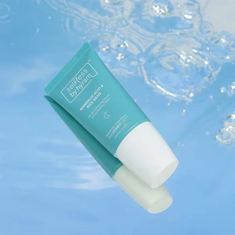 سرم لایه‌بردار مندلیک‌اسید سِلف‌لِس هایرام Selfless By Hyram Mandelic Acid & Rice Bran Gentle Exfoliating Serum 30 mL — تصویر ۴