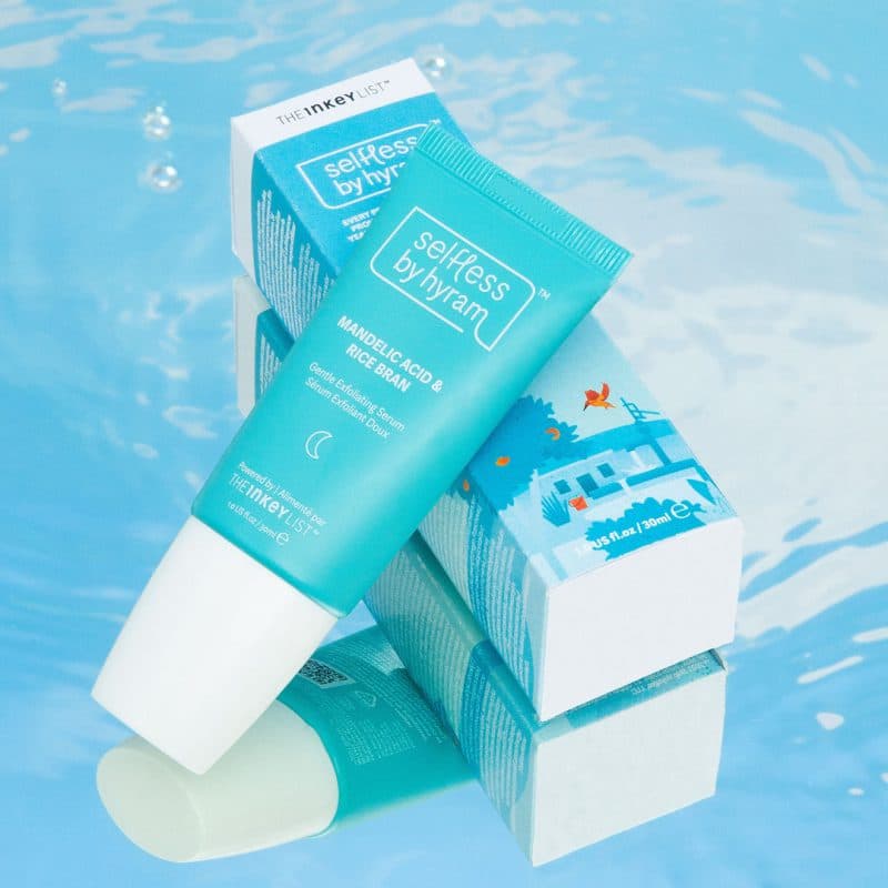 سرم لایهبردار مندلیکاسید سِلفلِس هایرام Selfless By Hyram Mandelic Acid & Rice Bran Gentle Exfoliating Serum 30 mL