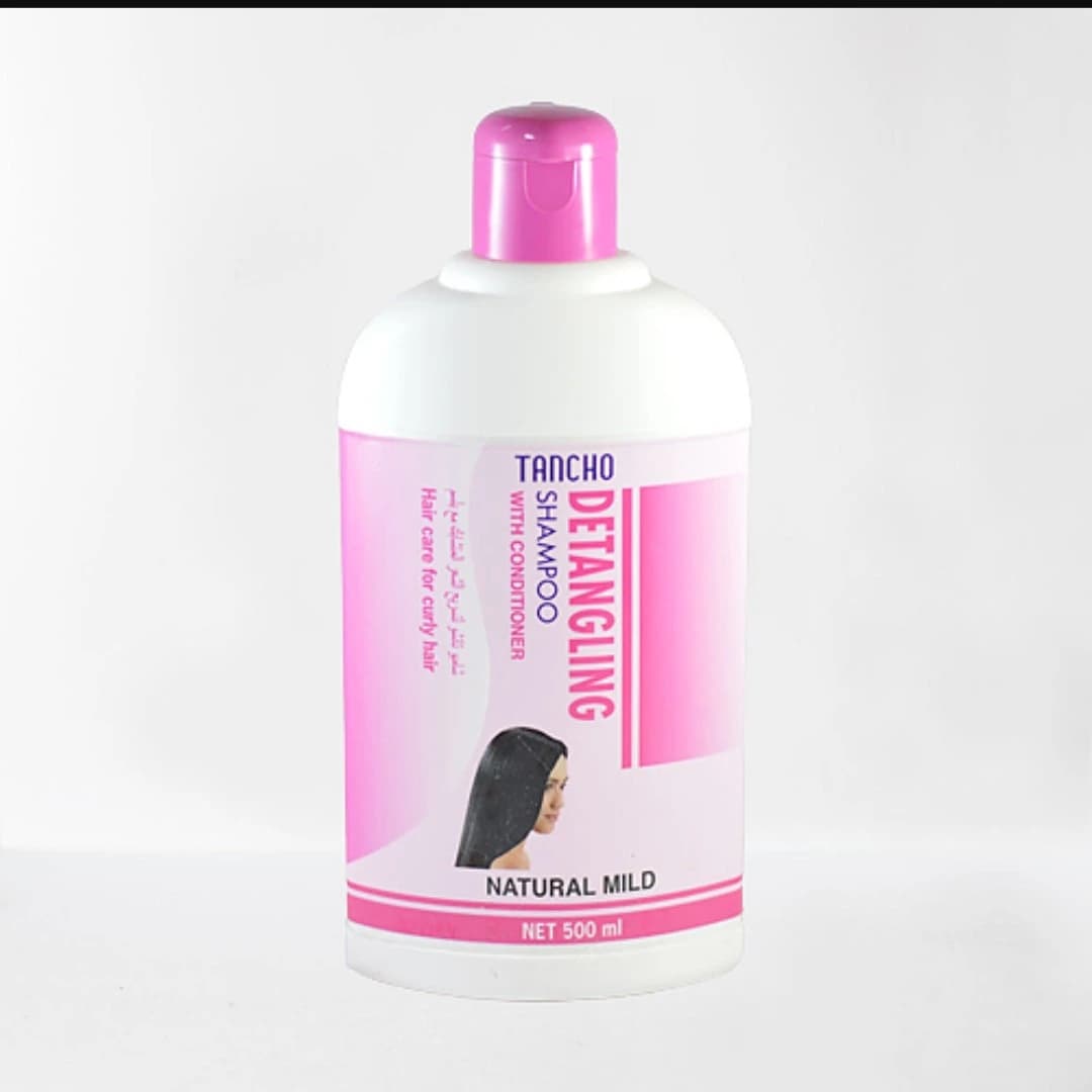 شامپو ضد گره تانشو حاوی نرم‌کننده Tancho Detangling Shampoo With Conditioner