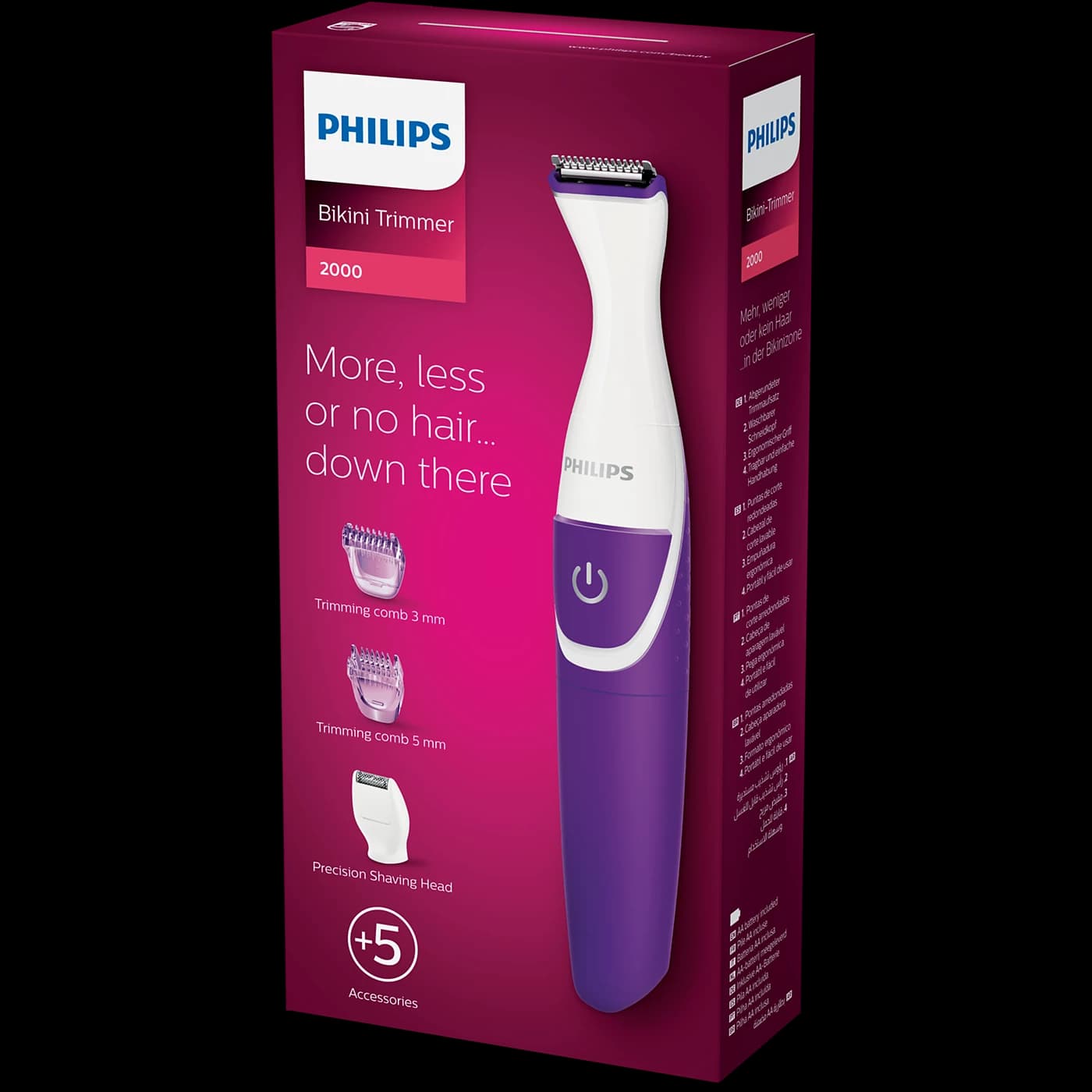 ماشین اصلاح مخصوص ناحیه بیکینی فیلیپس Philips Essential Bikini trimmer BRT383/15