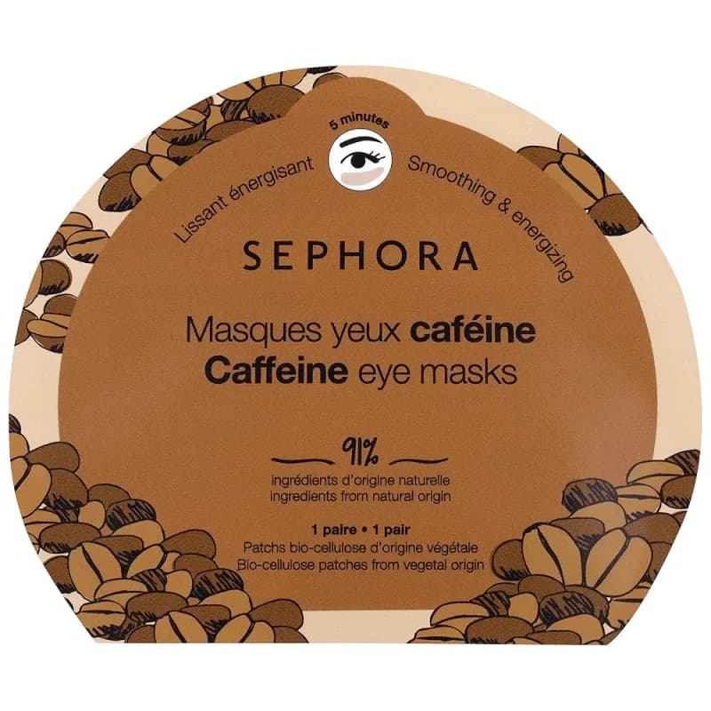 ماسک چشم ورقه ای سفورا کافئین SEPHORA COLLECTION Clean Eye Mask – Caffeine — تصویر ۲