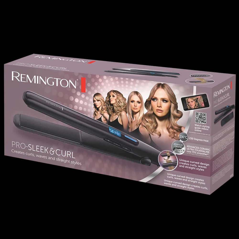 اتو مو صاف کننده و فرکننده رمینگتون Remington Pro-Sleek & Curl