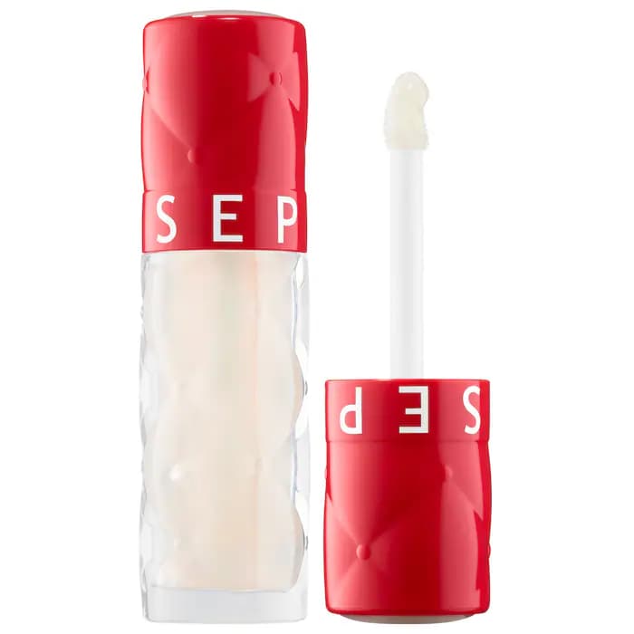 حجم دهنده لب سفورا رنگ 01 | Outrageous Plump Intense Hydrating Lip Gloss