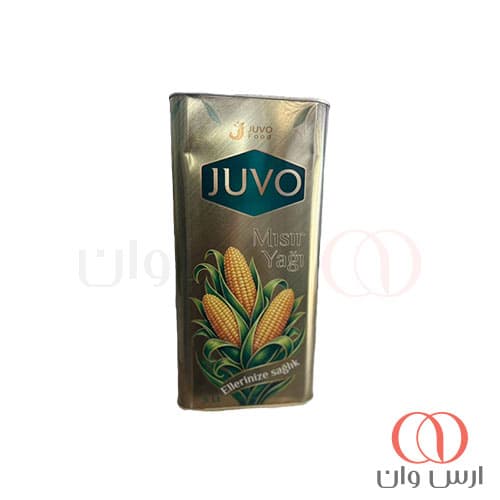 روغن ذرت جوو JUVO Corn Oil حجم ۵ لیتری