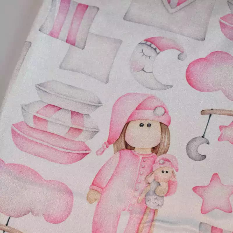 پارچه ساتن ال ایکس طرح کودک