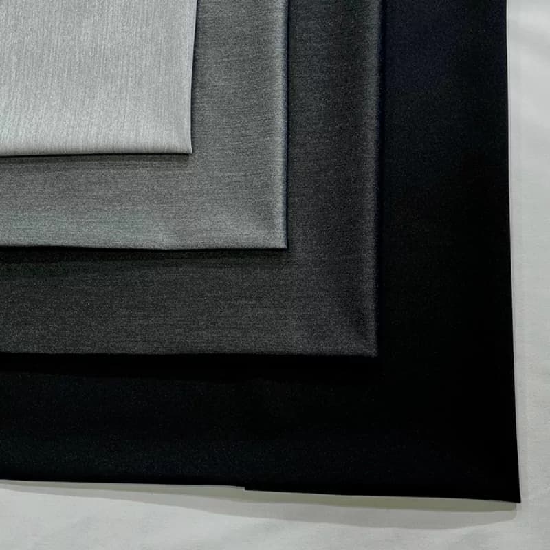 پارچه کتان کش ترک ضخیم طوسی