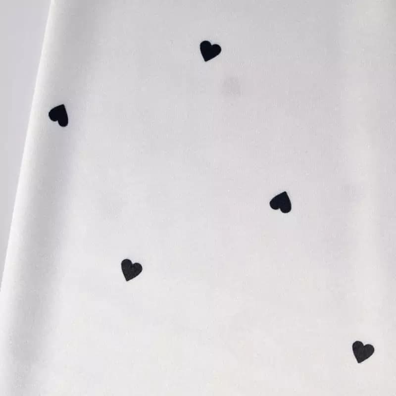 پارچه ساتن ال ایکس طرح قلب کوچک — تصویر ۲