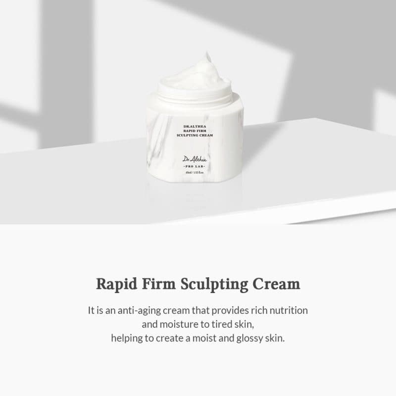 کرم جوانساز و لیفت سریع پوست دکتر آلتیا مدل Dr.Althea Rapid Firm Sculpting Cream — تصویر ۵