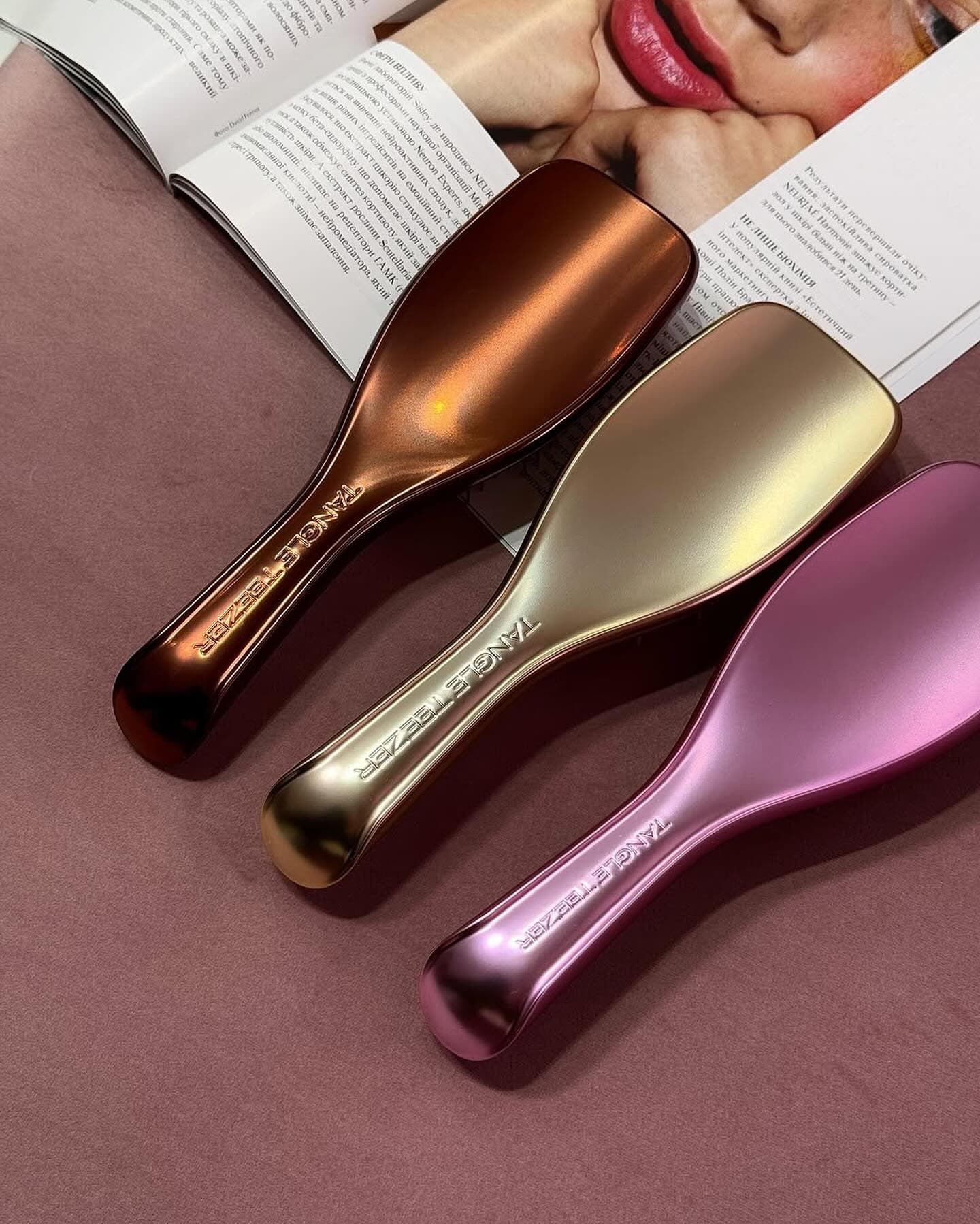 برس مو تنگل تیزر Tangle Teezer فوق العاده با کیفیت و حرفه ای — تصویر ۲