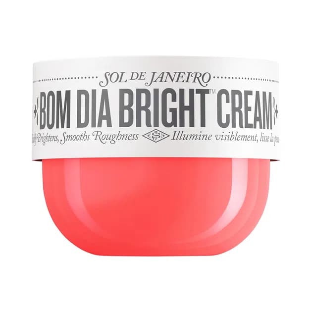 کرم بدن روشن کننده بوم بوم سول دی ژانیرو اصل اروپایی 25میل SOL DE JUNEIRO BOM DIA BRIGHT TM BODY CREAM RETEXTURIZES AND GIVES SKIN A BRIGHTENING BOOST WITH EXFOLIATING FRUIT AHAS AND VITAMIN C