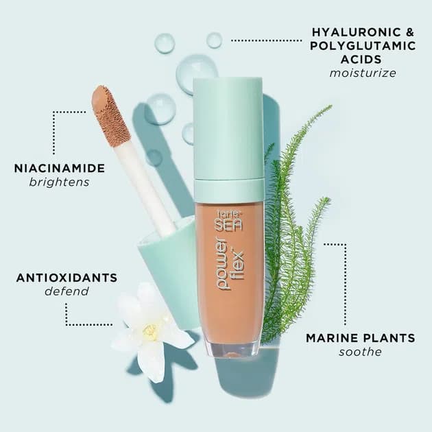 SEA Power Flex™ Full Coverage Vegan Concealer کانسیلر گیاهی با پوشش بالا SEA Power Flex™ تارت — تصویر ۶