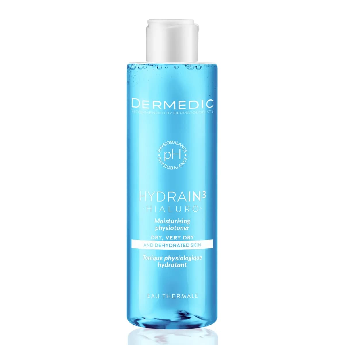 تونر آبرسان تخصصی هیالورونیک اسید درمدیک DERMEDIC Hydrain3 Hialuro Moisturizing Toner — تصویر ۲