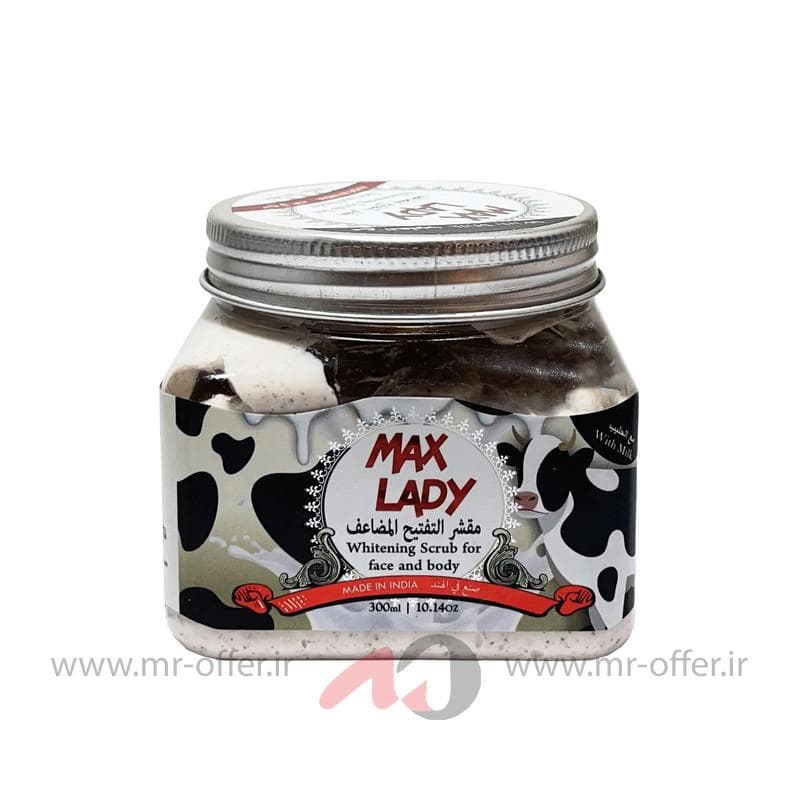 اسکراب مکس لیدی مدل MILK حجم 300 میلی لیتر