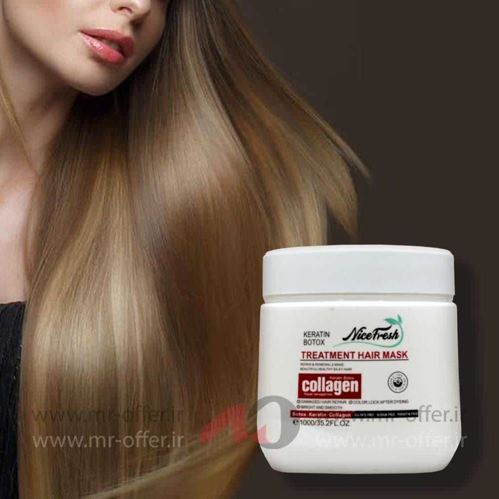 ماسک موی نایس فرش مدل کلاژن حجم 1000 میلی لیتر — تصویر ۲