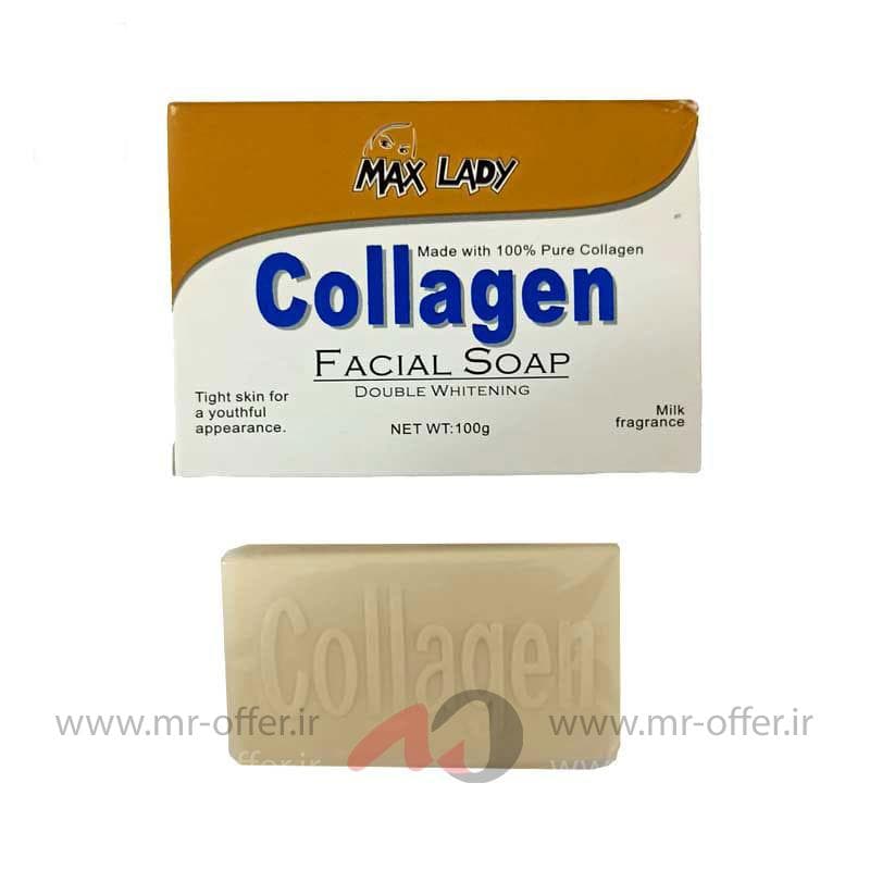 صابون مکس لیدی مدل Collagen وزن 100 گرم