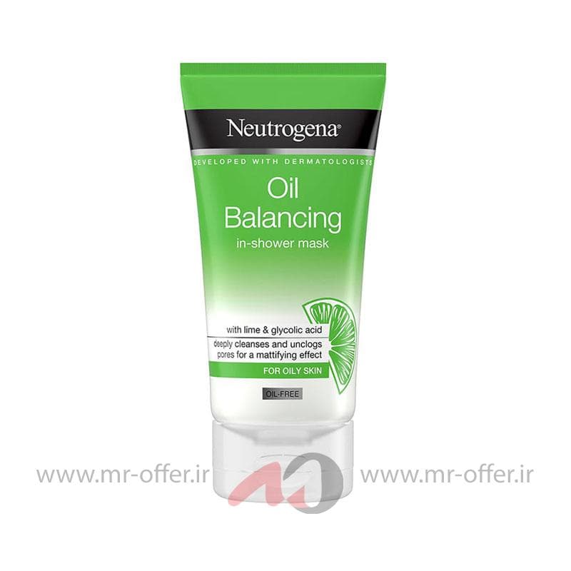 ماسک دوش نوتروژینا مدل Oil Balancing حجم 150 میلی لیتر
