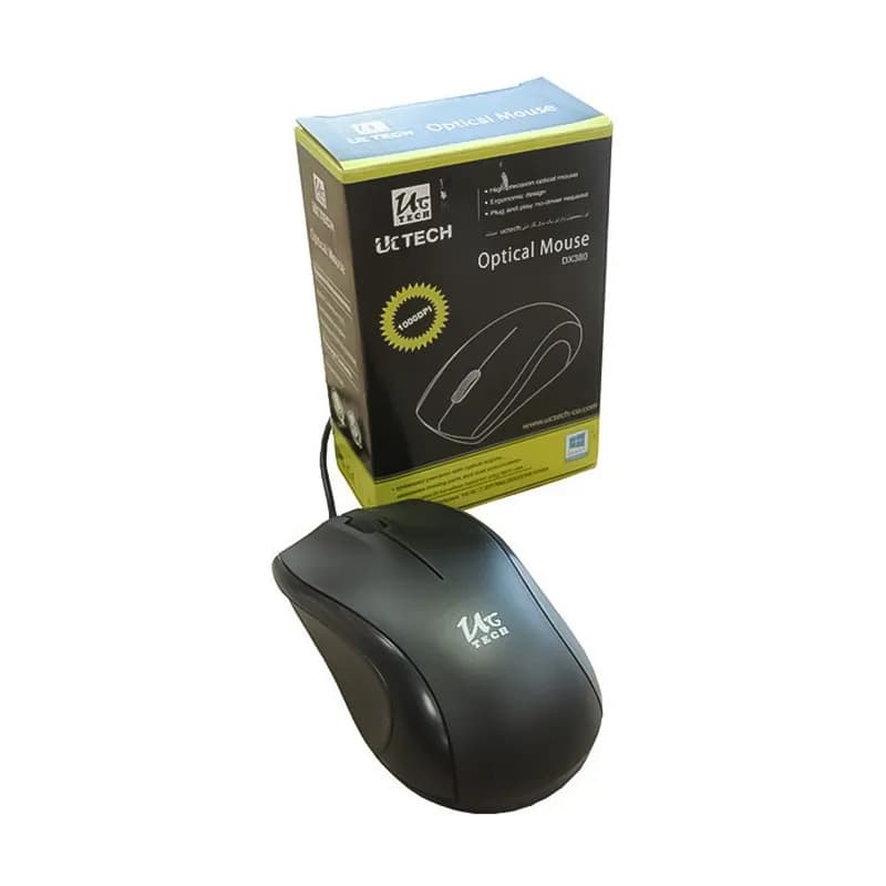 ماوس سیم دار UCTECH یو سی تک مدل DX380 — تصویر ۱۰