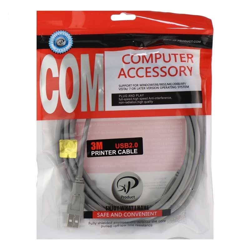 کابل پرینتر USB 2.0 مدل Macher متراژ 3 متر