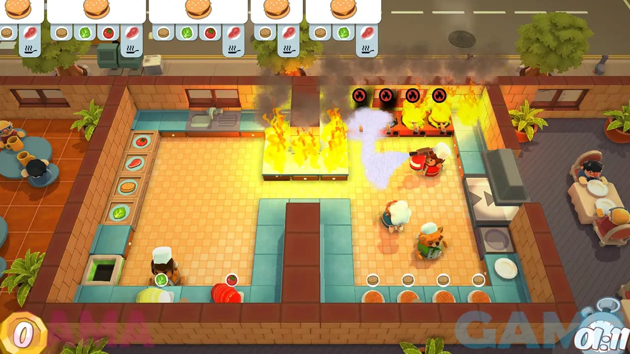 اکانت بازی Overcooked !2 — تصویر ۳