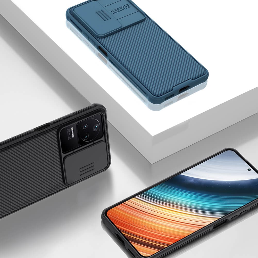 کاور نیلکین مدل camshield pro برای شیائومی Redmi k40s / poco F4 5G — تصویر ۵