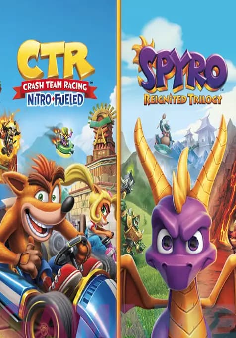 اکانت بازی Crash™ Team Racing Nitro-Fueled + Spyro™ Game Bundle — تصویر ۲
