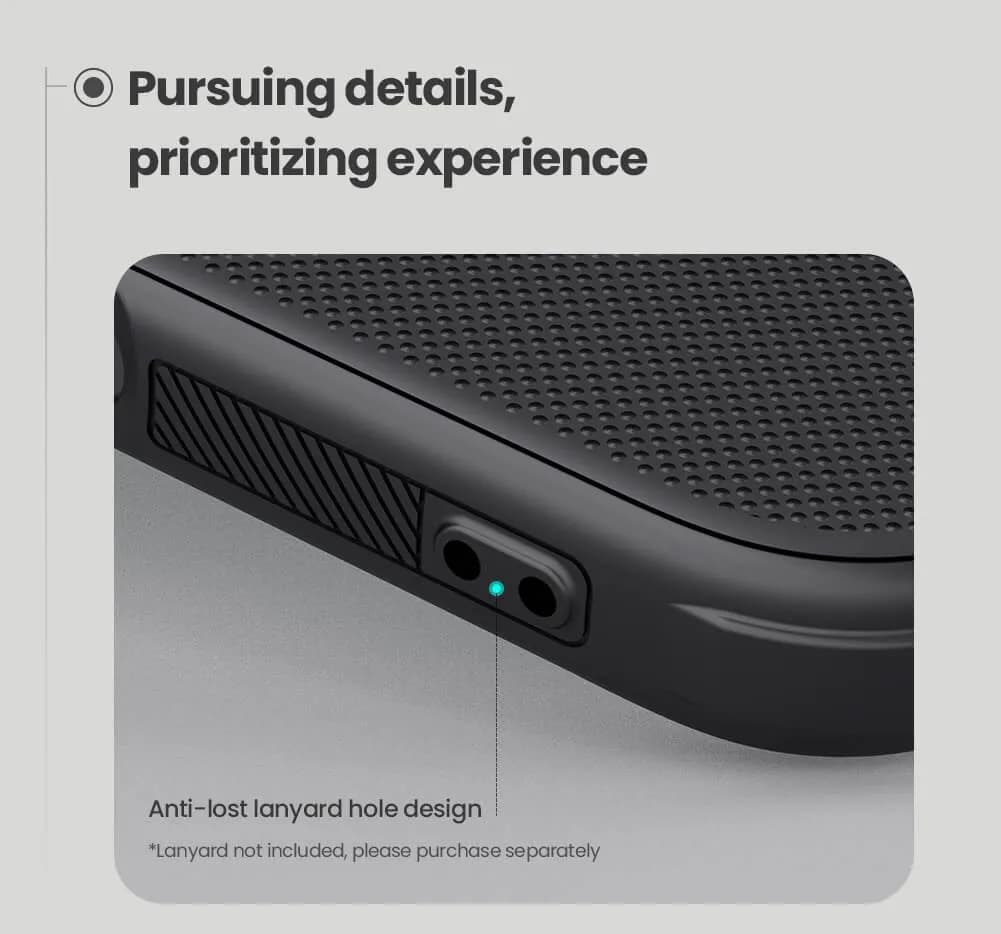 قاب نیلکین frosted pro گوشی آیفون 16 — تصویر ۶