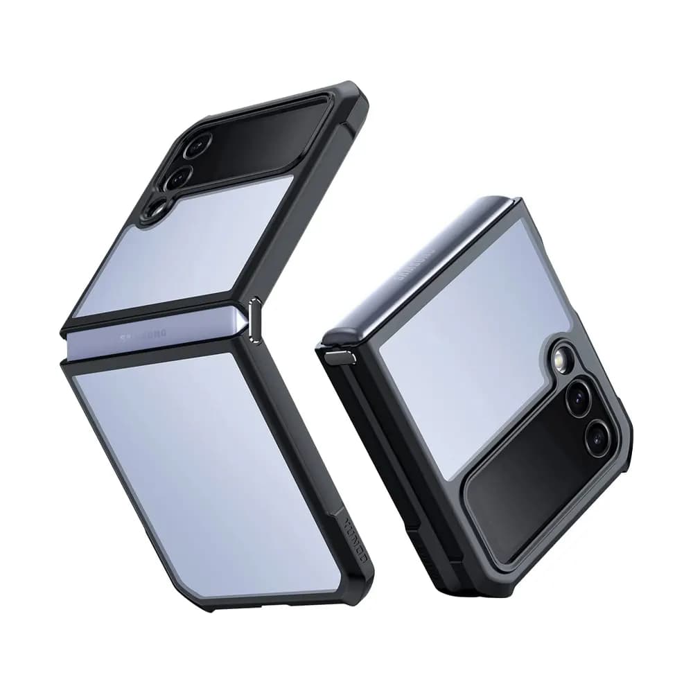 قاب شفاف XUNDD مدل Beatle گوشی Samsung Z flip 4 — تصویر ۲